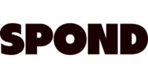 SPOND in big bold black font